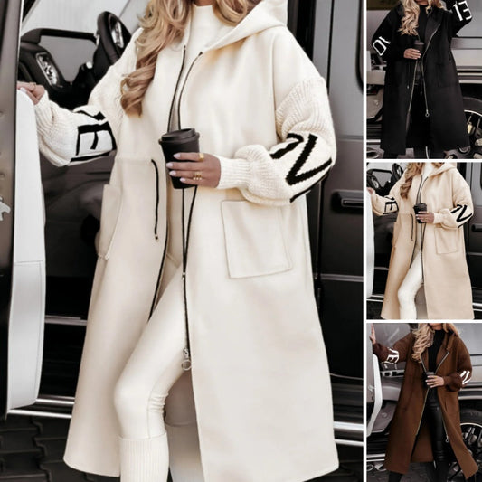 LIORA| Kurtka z zamkiem i kapturem